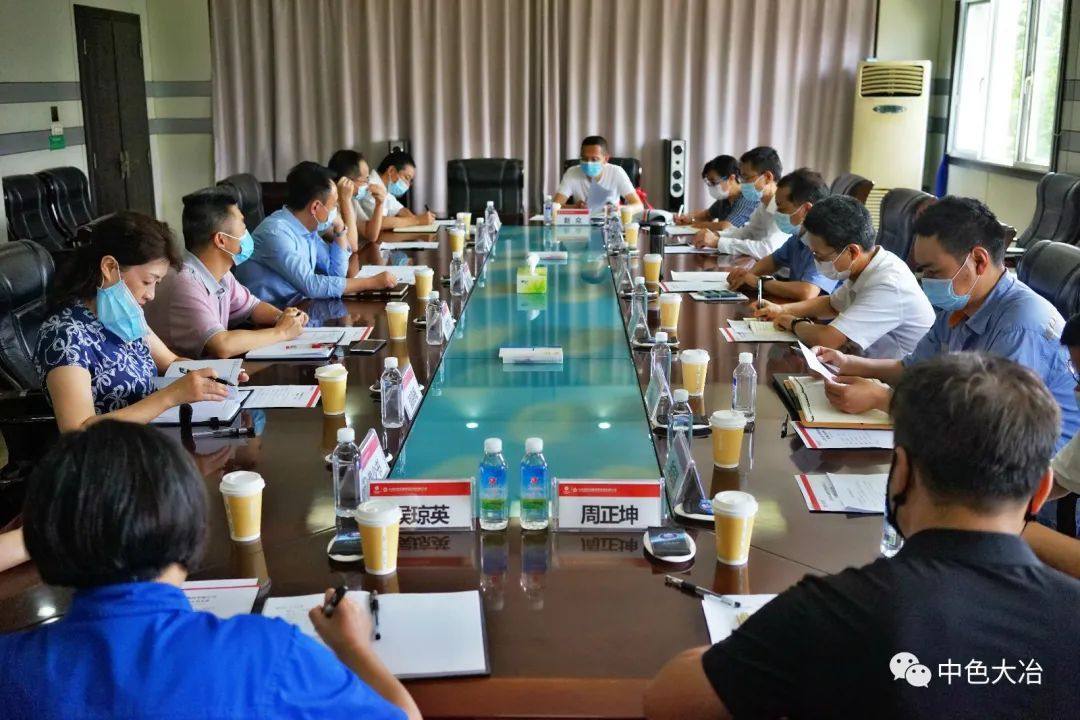云南铜业客人来中色大冶公司访问