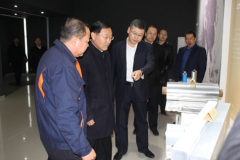 鄂爾多斯市副市長麻永飛到內蒙古新長江礦業高新鋁產業基地督導調研