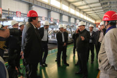鄂爾多斯市委書記牛俊雁同志到新長江礦業高新鋁產業基地考察指導