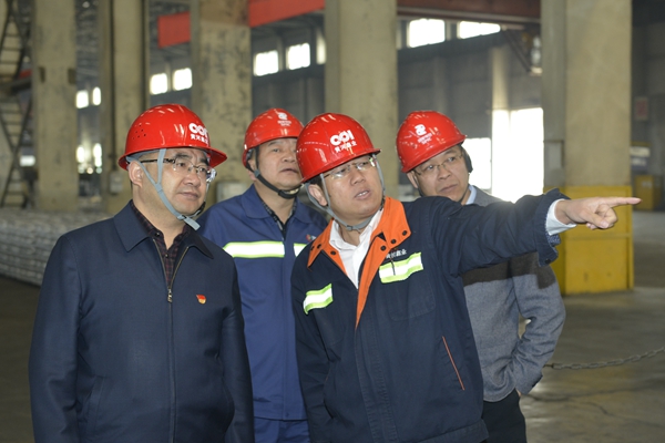 陳兆超副市長調研黃河鑫業公司企業用工和就業培訓情況