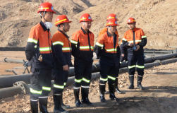紫金矿业集团总裁蓝福生到驻内蒙古、山西权属企业指导生产工作