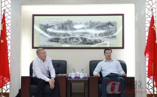 广州中远海运物流长沙分公司总经理罗庆国拜访中铝广西