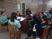 中国铜业财务资产部领导到上海铜业下班组进行安全检查
