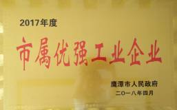 紅旗集團江西銅業獲得鷹潭市屬優強工業企業