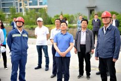 省人大常委会副主任刘同德检查鑫业公司环保达标排放情况