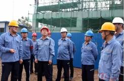 中鋁股份副總裁朱潤洲來山西新材料公司調研