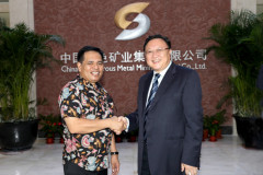 王彤宙董事长会见印度尼西亚驻华大使周浩黎