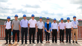 中国有色金属矿业发展论坛代表团参观多宝山铜业