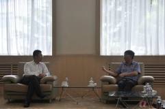 中铝山东张正基会见北大方正客人