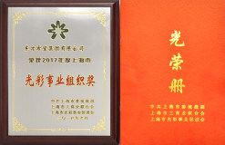 东方希望集团获“2017年度上海市光彩事业组织奖”