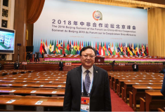 王彤宙董事长出席2018年中非合作论坛北京峰会系列活动
