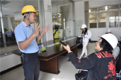 省委集中調研採訪團到大屯錫礦