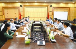 铜陵有色杨军与中国建设银行副行长章更生座谈