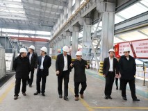 泰國正大易初工業集團考察團到來賓銀海鋁公司考察