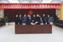 铜陵有色集团公司与华电安徽分公司签订战略合作协议