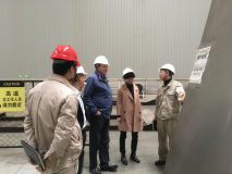 福建海納鑫公司和加拿大ASA公司聯合組團到訪柳州銀海鋁公司