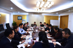 上海期货交易所党委副书记、监事长陆文山一行到访广西投资集团