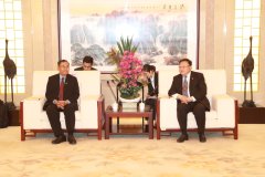 中国有色王彤宙董事长会见缅甸自然资源和环保部部长吴翁温