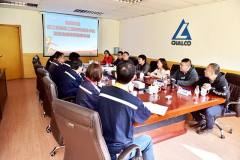 核工业理化工程研究院客人来西北铝进行工作交流