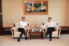 中国有色集团王彤宙董事长会见中国驻缅甸大使陈海