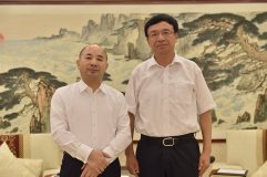 威海市委书记王鲁明亲切会见正威集团董事局主席王文银