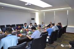 8月1日金壇區各大房地產開發公司領導參觀江蘇華鋁蒞臨指導