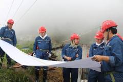 8月1日～3日冯建清到国家电投遵义项目调研