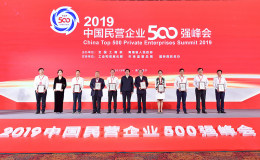 山东创新金属荣列2019“中国民营企业500强”第198位、“中国民营企业制造业500强”第117位