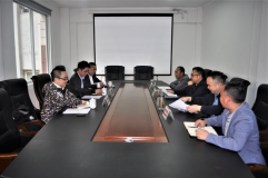 四川省金融局領導和上交所專家蒞臨四川裏伍銅業公司指導工作