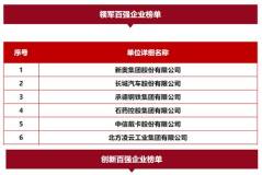 中信戴卡荣膺2019年河北省战略性新兴产业双百强”企业