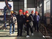 區委書記劉本芳及區主要領導到愛家鋁業廠區調研生產情況