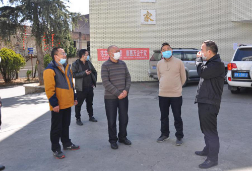 甘孜州政協黨組副書記、副主席楊慶華一行到裏伍銅業公司調研指導疫情防控和復工復產工作