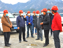 譚智泉等領導到裏伍銅業公司調研綠色礦山建設情況