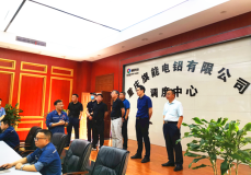 中國有色金屬工業協會副會長文獻軍率隊到旗能電鋁調研