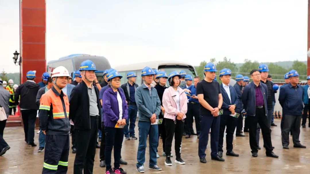 嫩江市委市政府调研多宝山铜（钼）矿二期扩建工程