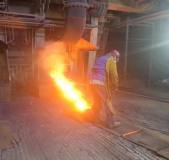 五鑫铜业熔炼厂前8月电炉渣含铜平均值创建厂投产以来历史新低