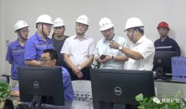 广西来宾市委书记农生文一行莅临大朗冶金公司参观考察