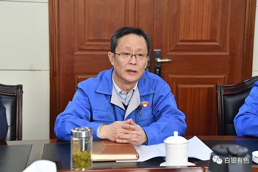 东北大学党委副书记张国臣来白银有色集团公司考察