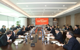 紫金礦業陳景河董事長與中國五礦總經理國文清舉行會談