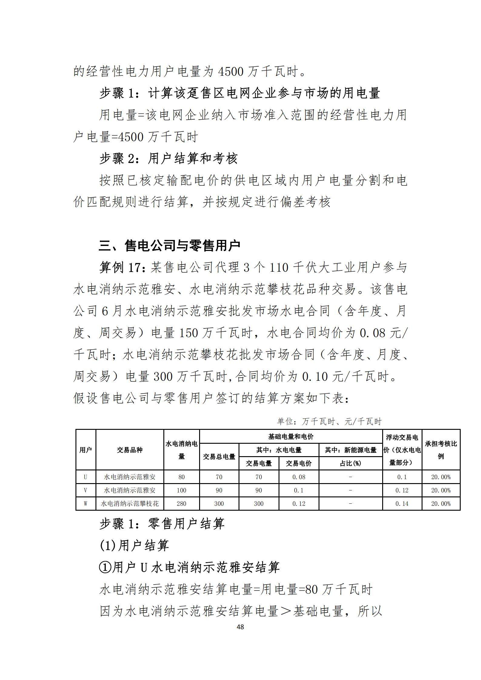 四川2021年电力市场结算细则及结算案例出炉（内含铝电）