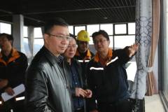 雲南省發展改革委副主任王建新到雲南金鼎鋅業調研