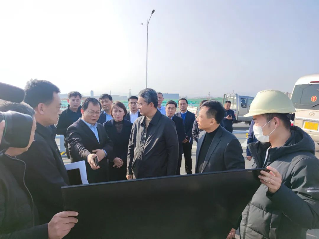 临朐县委书记杜建华到中豪铝业集团项目现场调研