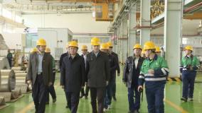 甘肃省科技厅厅长张世荣到金川集团部分单位调研