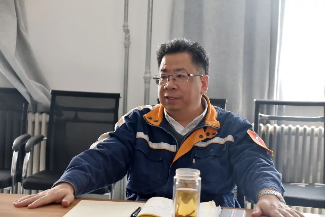 贵州铝厂陈刚、杨孟刚一行到合金化事业部调研指导工作