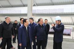 四川省政協副主席杜和平蒞臨廣元中孚公司調研指導工作