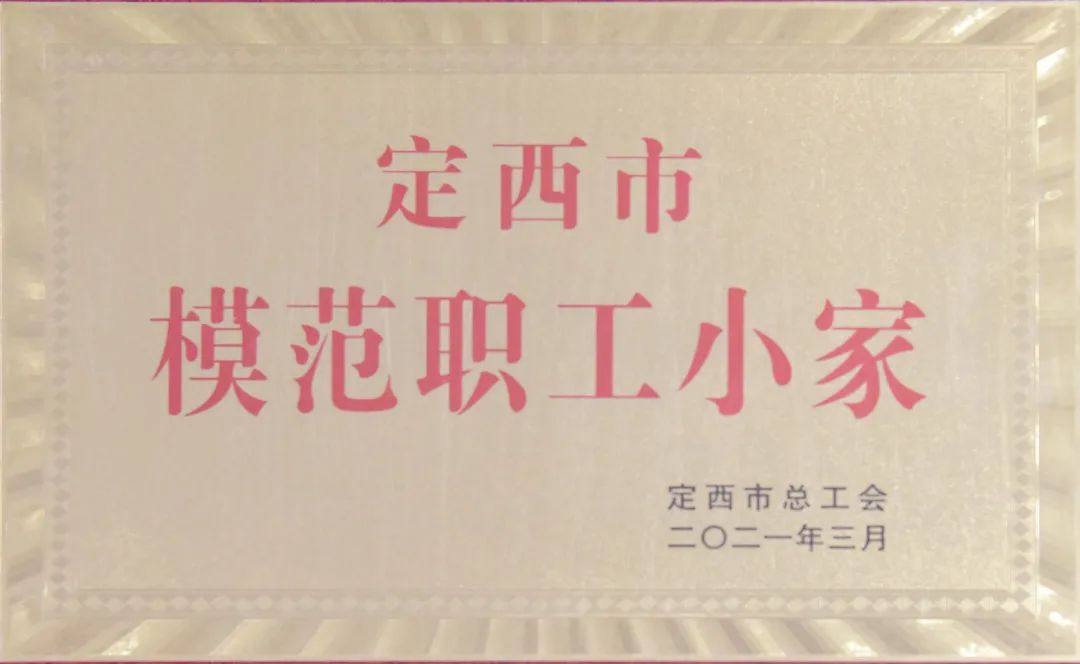 西北铝荣获定西市总工会多项奖励