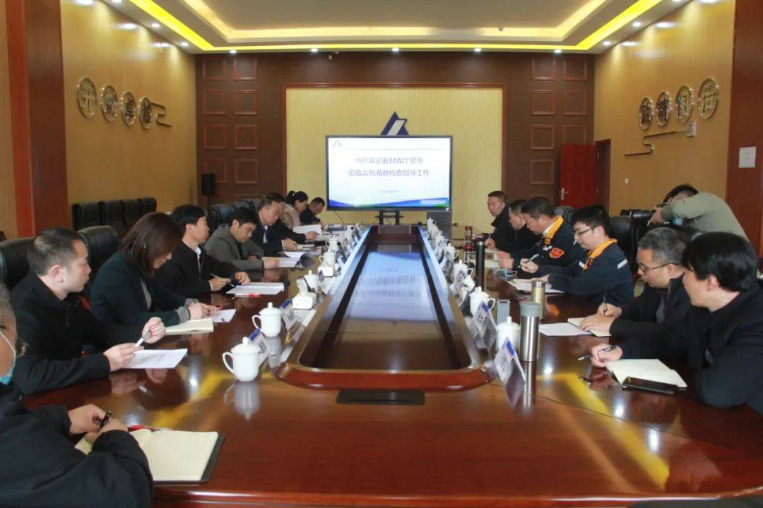 云南省减税降费工作领导小组办公室督查组到云铝海鑫调研
