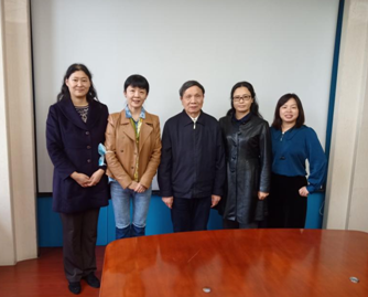 中国有色金属学会高焕芝副秘书长一行拜访黄伯云院士