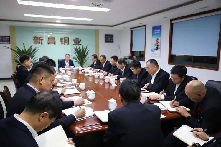 河南新昌铜业召开2021第一季度经营分析会