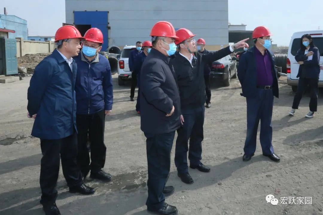 葫芦岛市委常委、副市长张明谦来葫芦岛有色调研